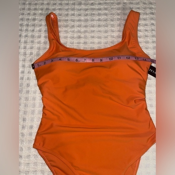Tempt Me Orange Swimsuit, Size Medium, Nwt - Picture 5 of 7